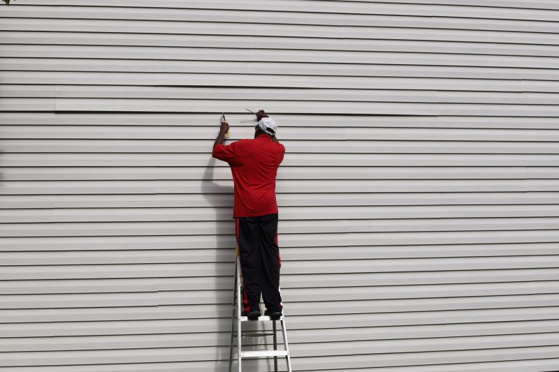 Preparation of Siding Surface